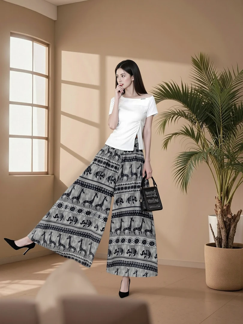 【云中鹿】显瘦裤裙女夏宽松大摆中长款裤子阔腿裤高腰垂感裙裤宽松