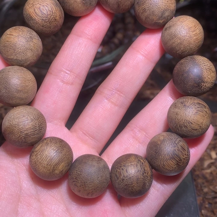 山***间手串沉香1.6单圈沉香手串