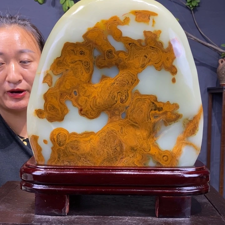 石材精品古青石摆件