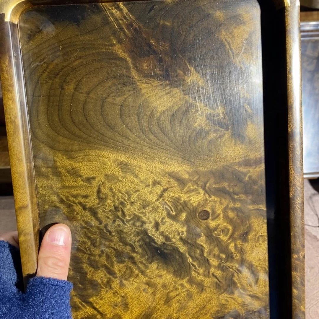 金丝楠金丝楠木文盘