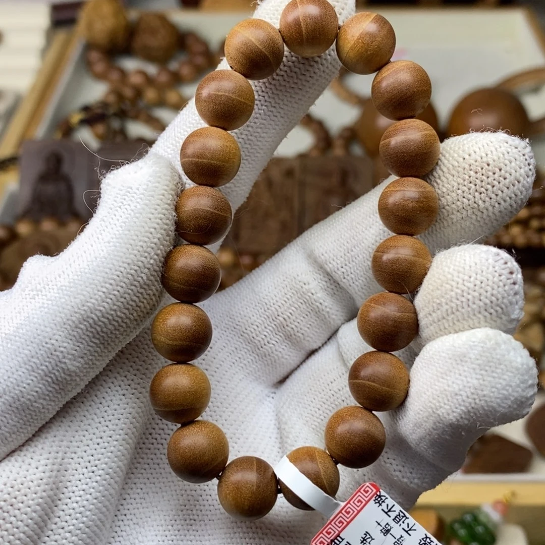 手串/手链檀香木印度迈索尔老山檀1.0钢印料