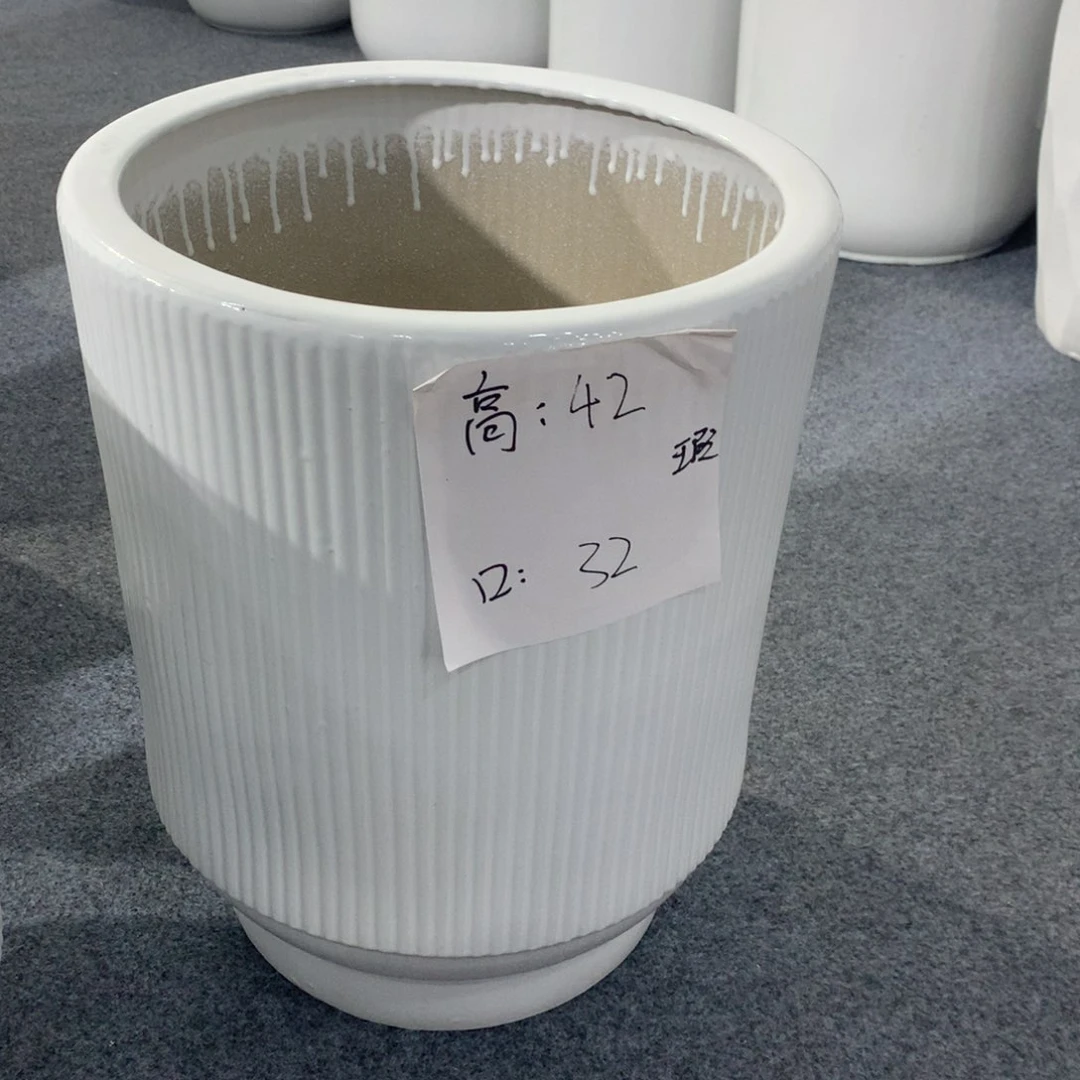 高温陶瓷花盆微瑕
