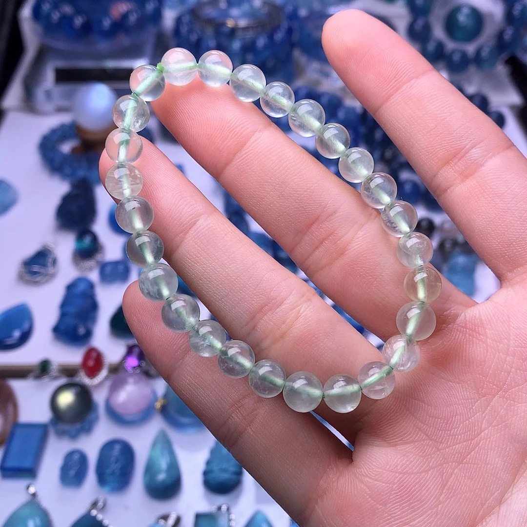 未镶嵌手链水晶多样性