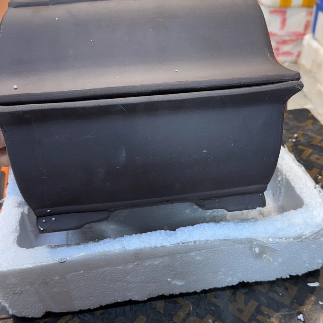 紫砂花盆口径26.18.10口径