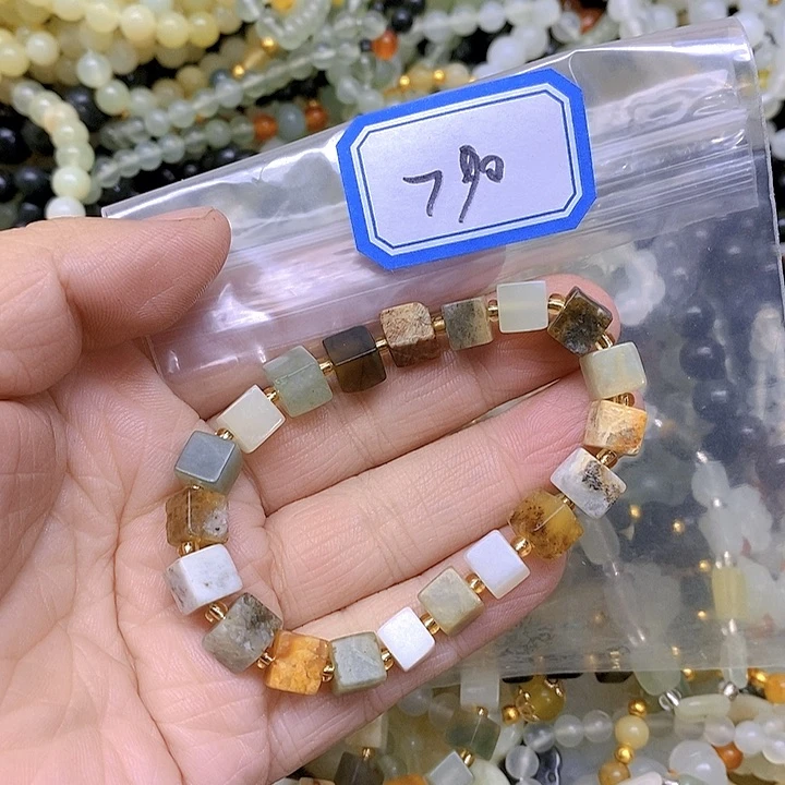 蛇纹石玉颈饰未镶嵌790