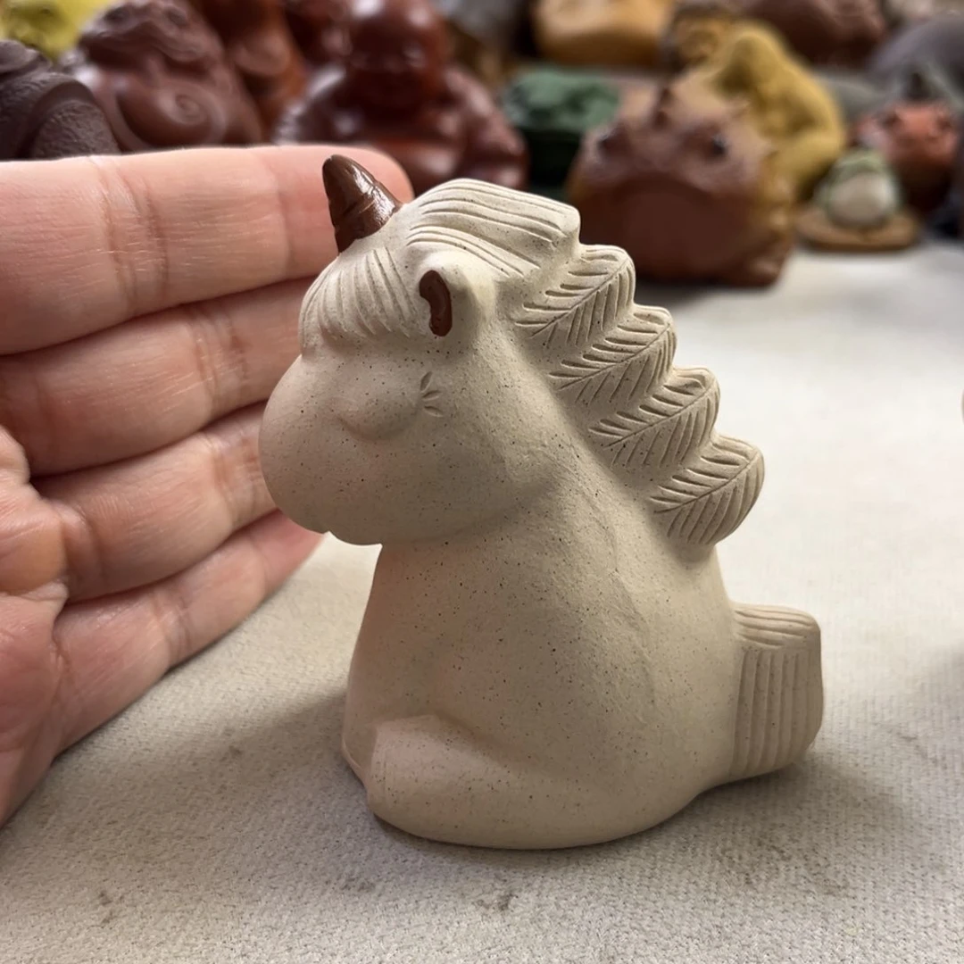 紫砂茶宠紫砂独角兽