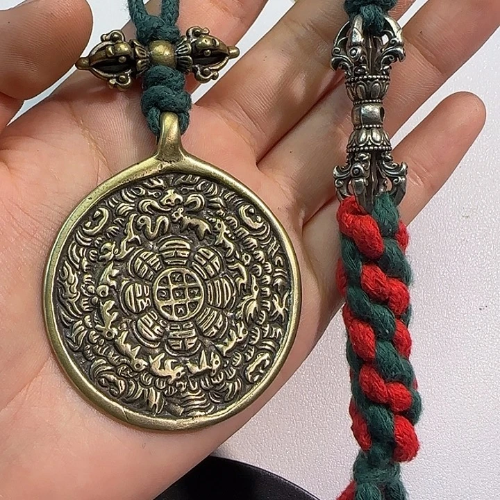 随***缘手串/手链核桃藏传工艺品九宫八卦