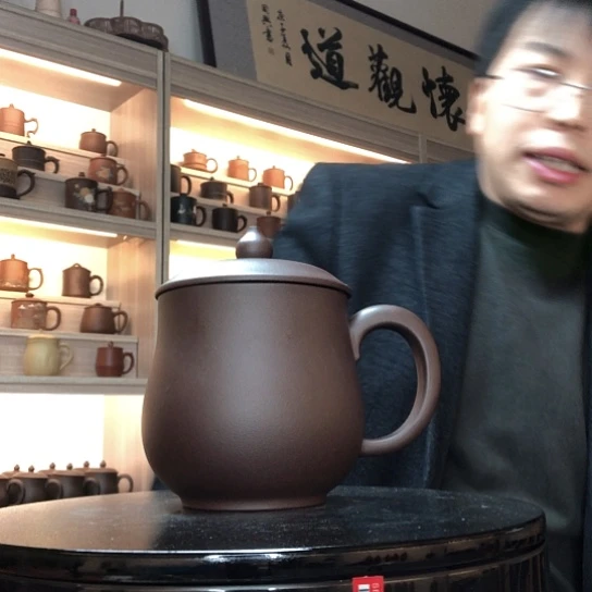 紫泥茶杯葫芦杯容量550