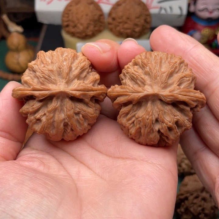 【闪购商品】把件文玩核桃46全品苹果园