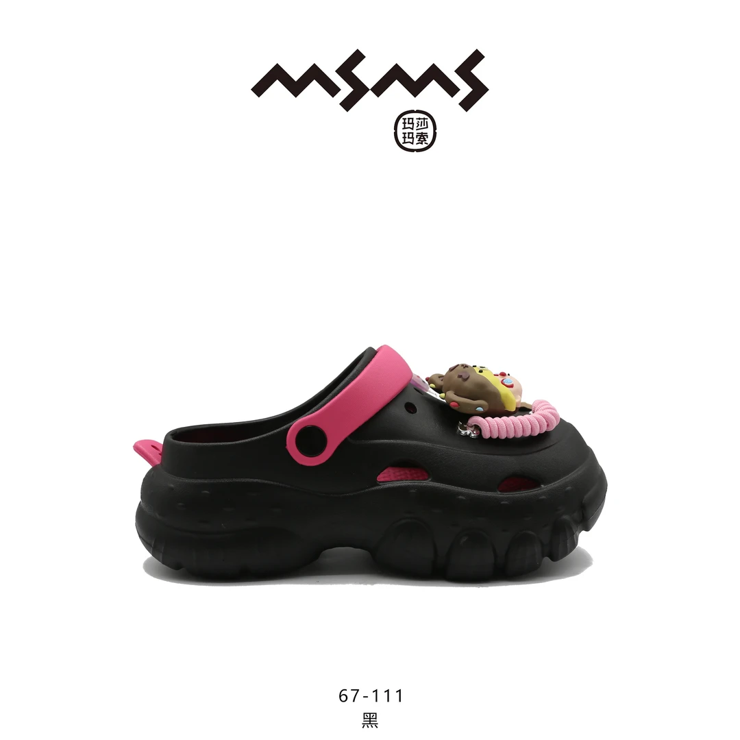 【玛莎玛索】67-111夏季新款女士休闲时尚厚底包头女鞋拖鞋