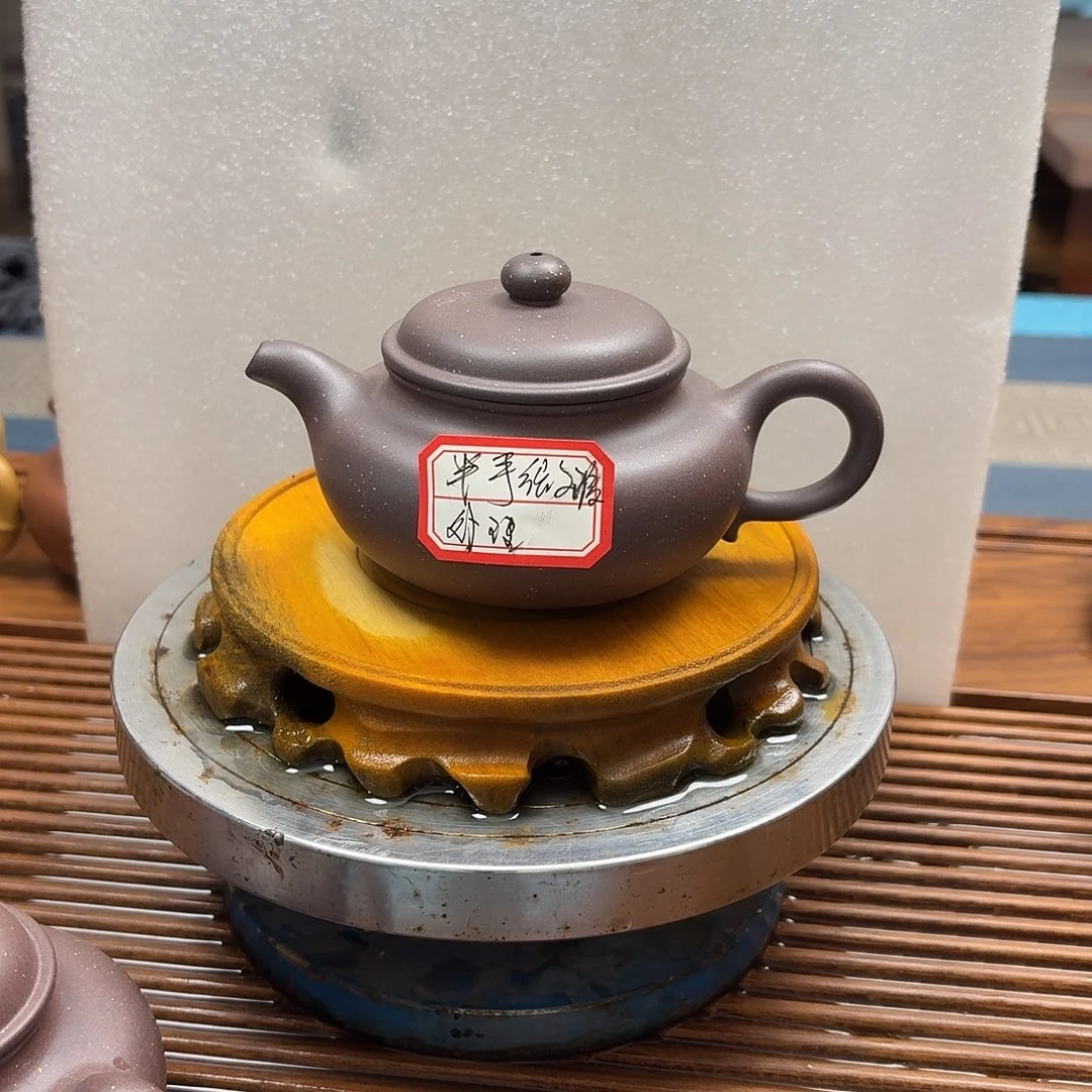 茶壶紫砂半手工制作