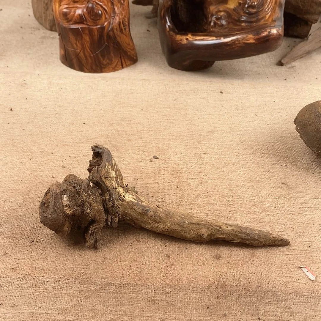 木罗****教黄花梨随形料子