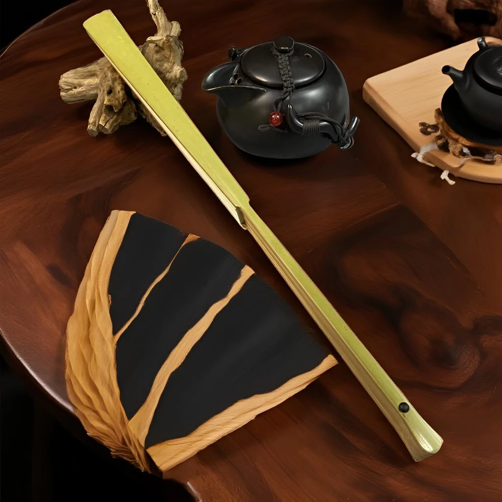 【保青竹】永青竹折扇 保青竹折扇 苏工文玩折扇 玉竹折扇 粘/不粘