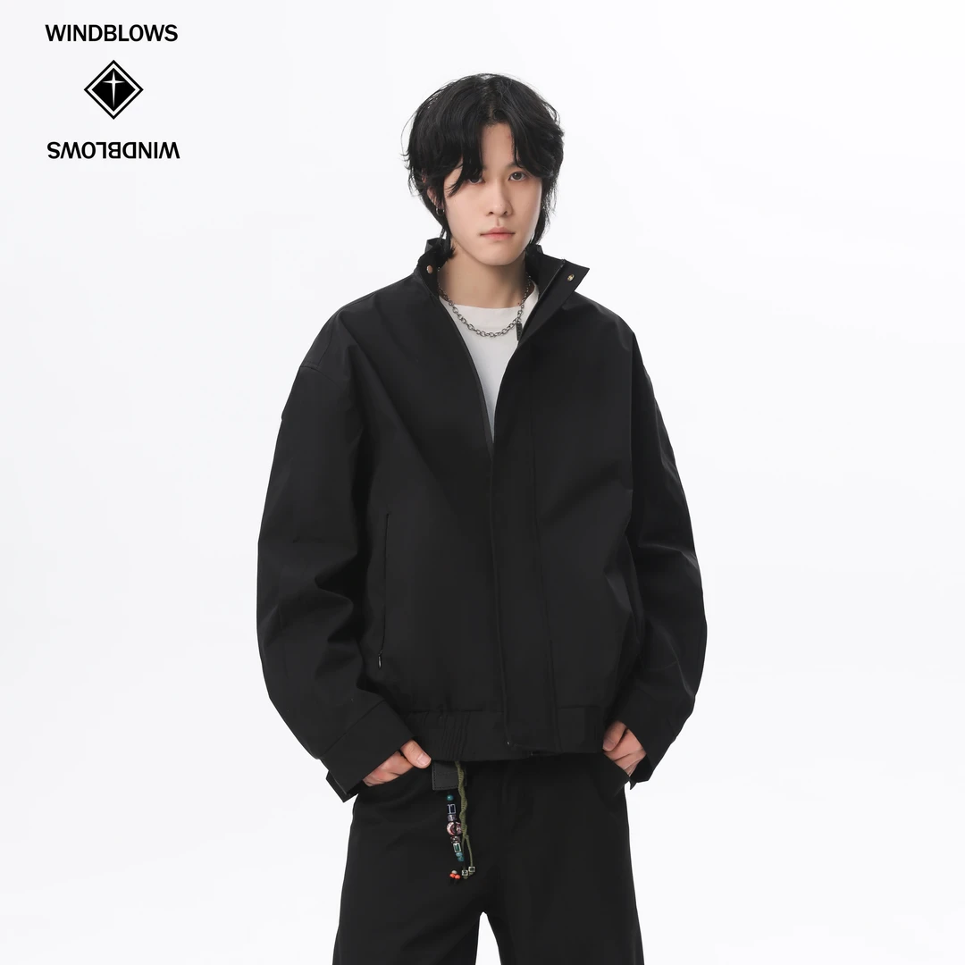 WIND BLOWS2025三防夹克休闲百搭立领潮流时尚情侣