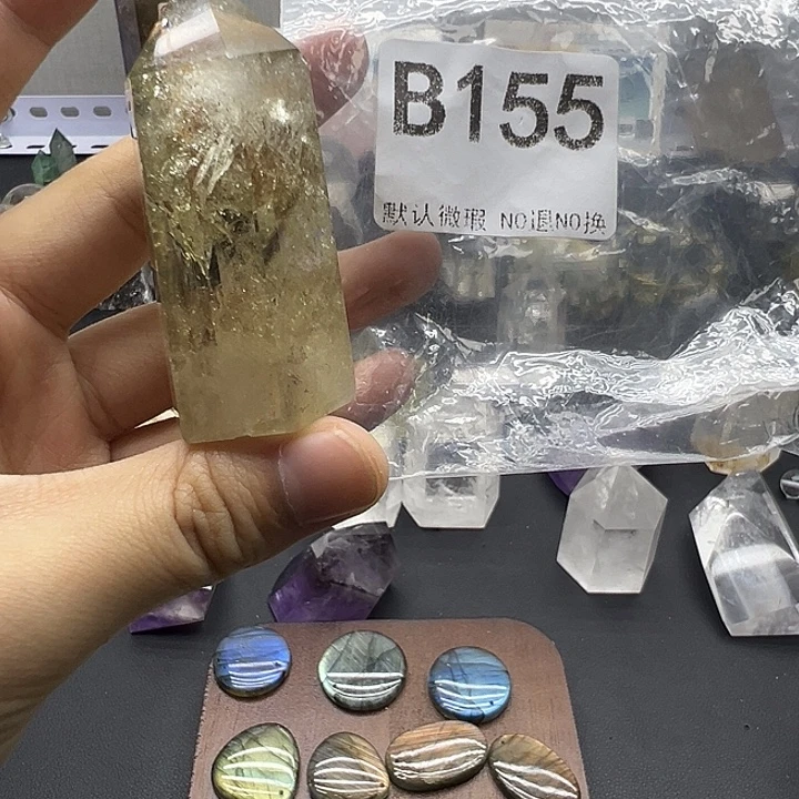 水晶天然水晶半成品未镶嵌默认微瑕