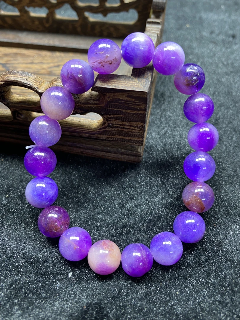 玉化深坑幻彩舒10M手串时尚百搭女款-592CS2806-5