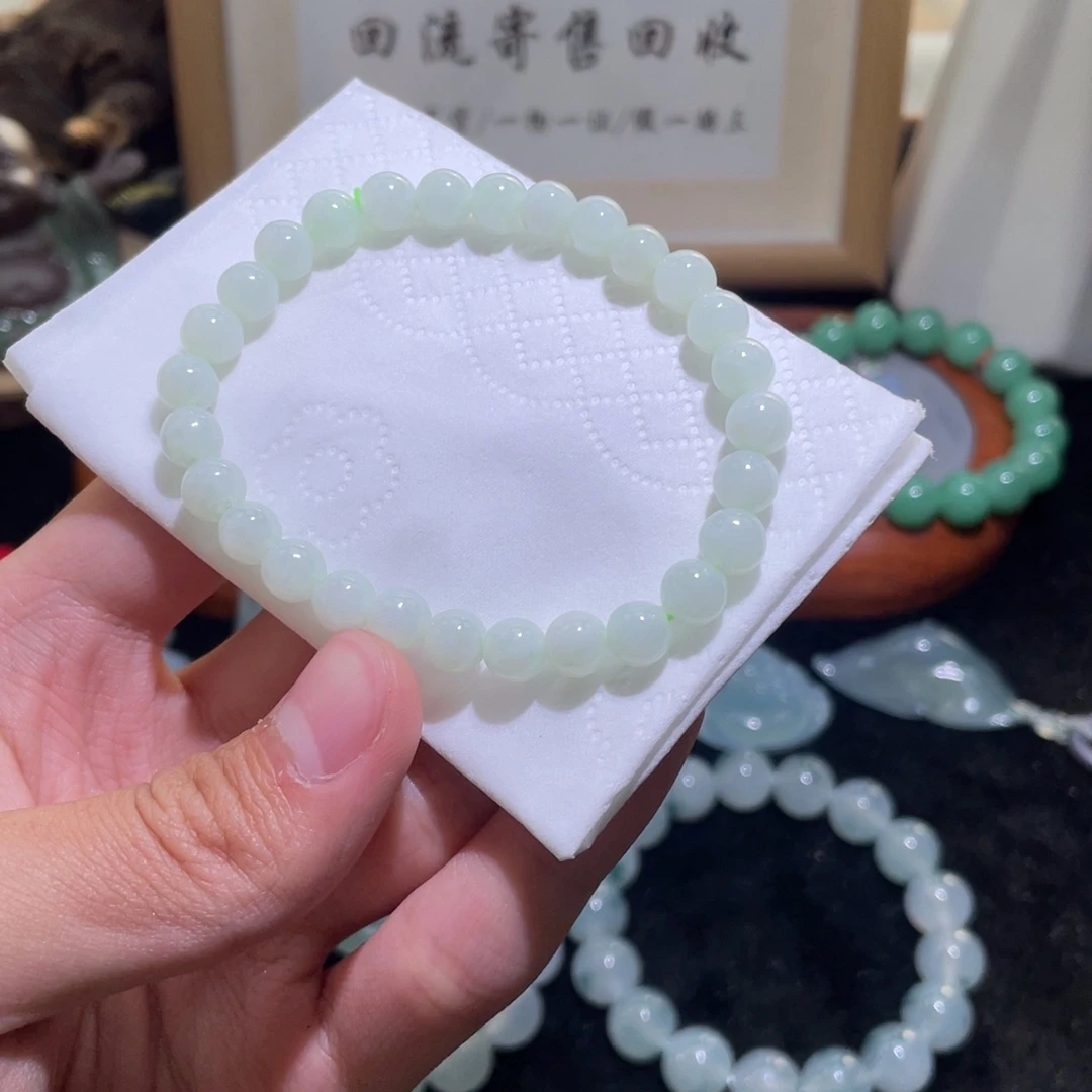 未镶嵌手链翡翠手串2