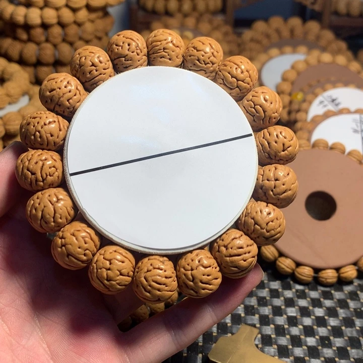 一***柔手串桃核13#东北树神将军甲