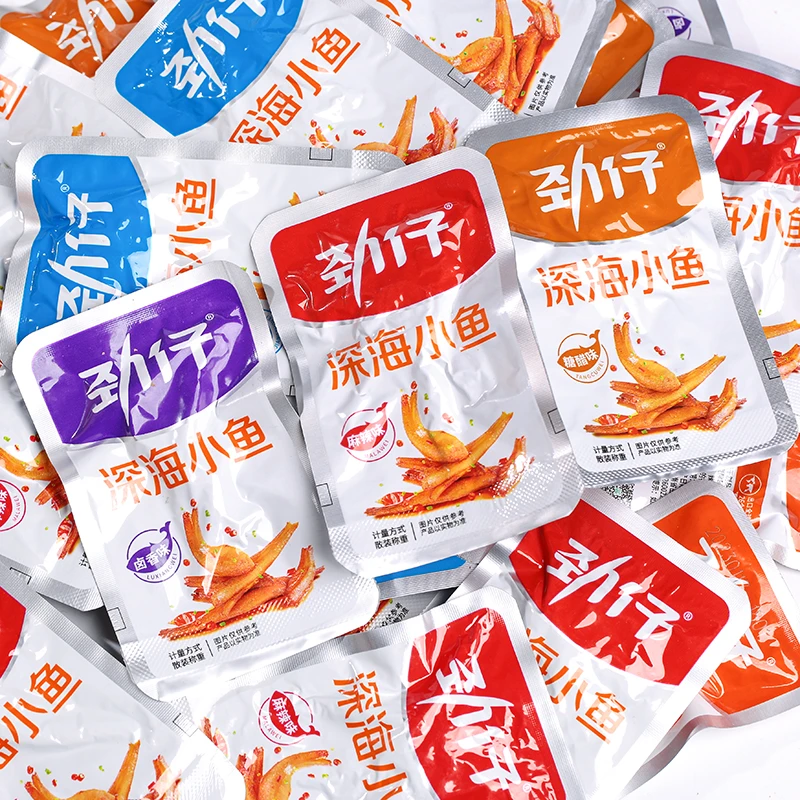 劲仔小鱼深海小鱼仔香辣麻辣酱汁开学宿舍小包装