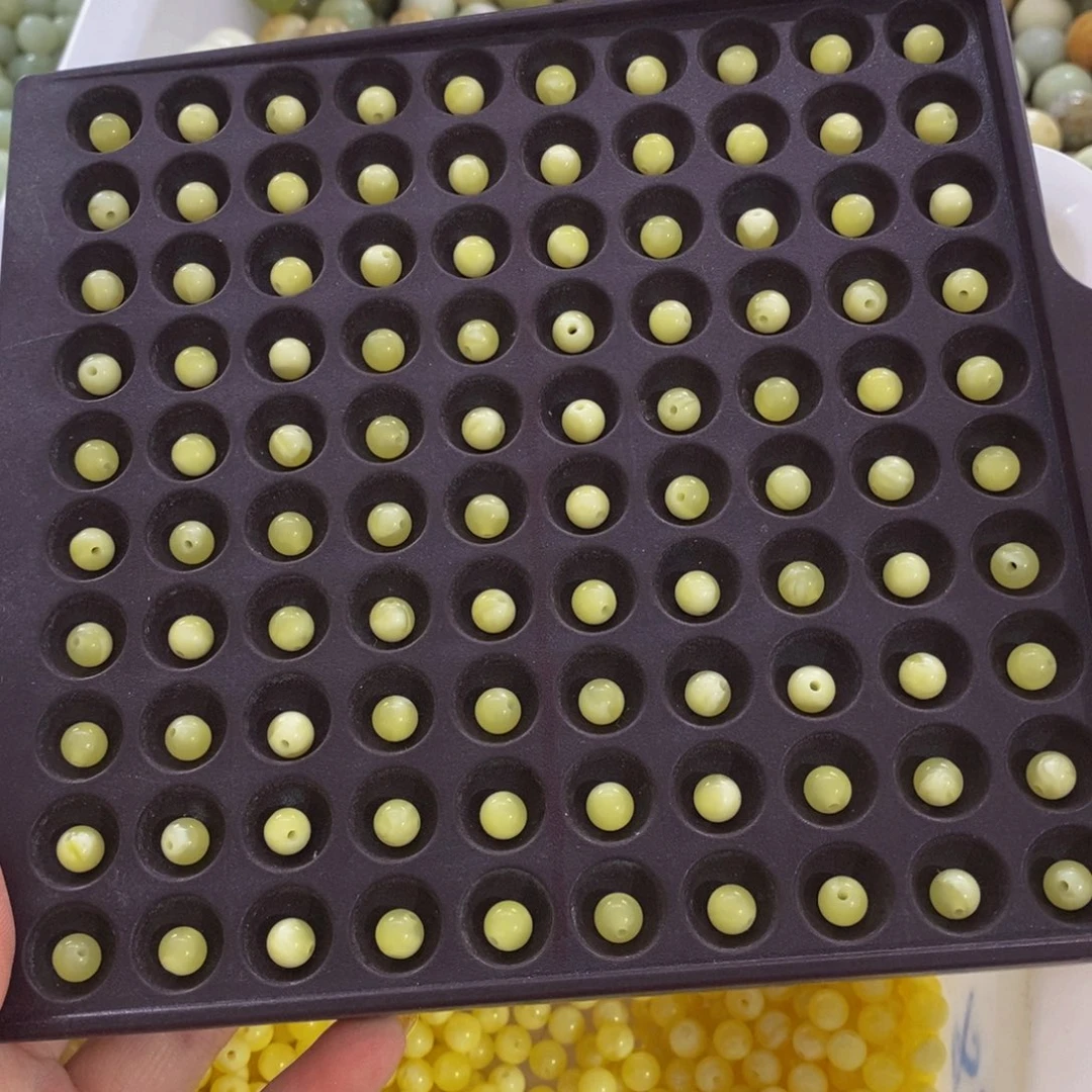 蛇纹石玉未镶嵌毛衣链367