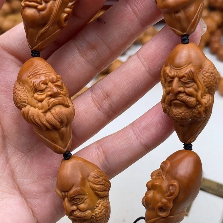 风***㊣吊坠橄榄核七星罗汉