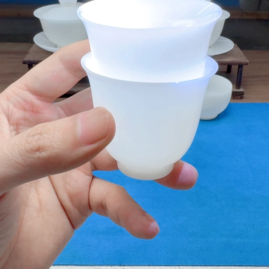 璞玉冰种玉瓷茶具工厂