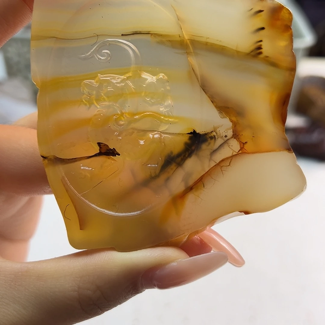 玛瑙/玉髓未镶嵌项链