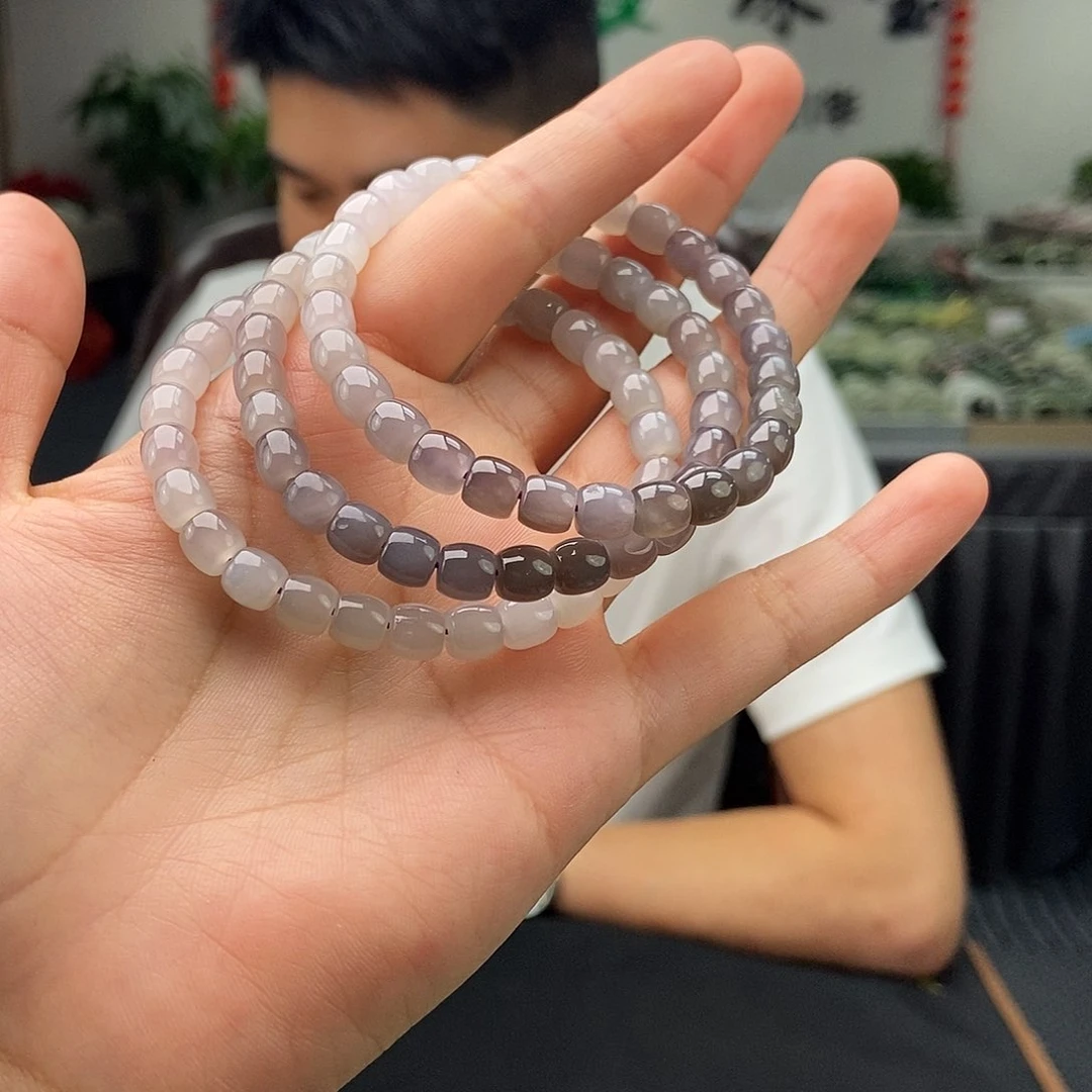 和田玉未镶嵌颈饰手串 颜色多样性发拍一发一