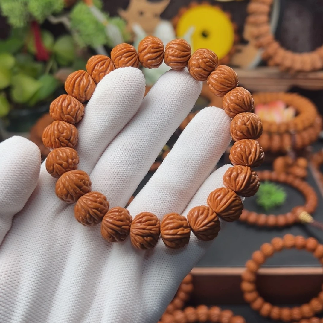 桃核吊坠1.4小金豆手串