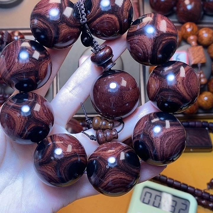 黄花梨/降香黄檀陈*亮3.0熊猫对眼