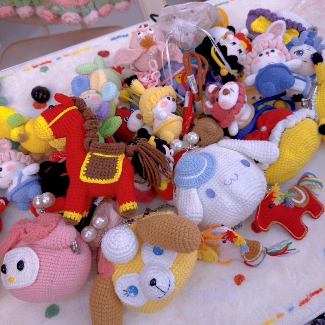 【直播间选款】挂件玩偶手工钩织成品可爱