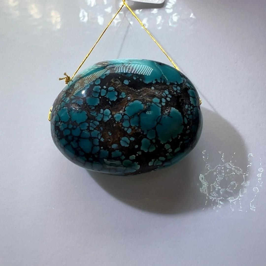 绿松石未镶嵌挂件