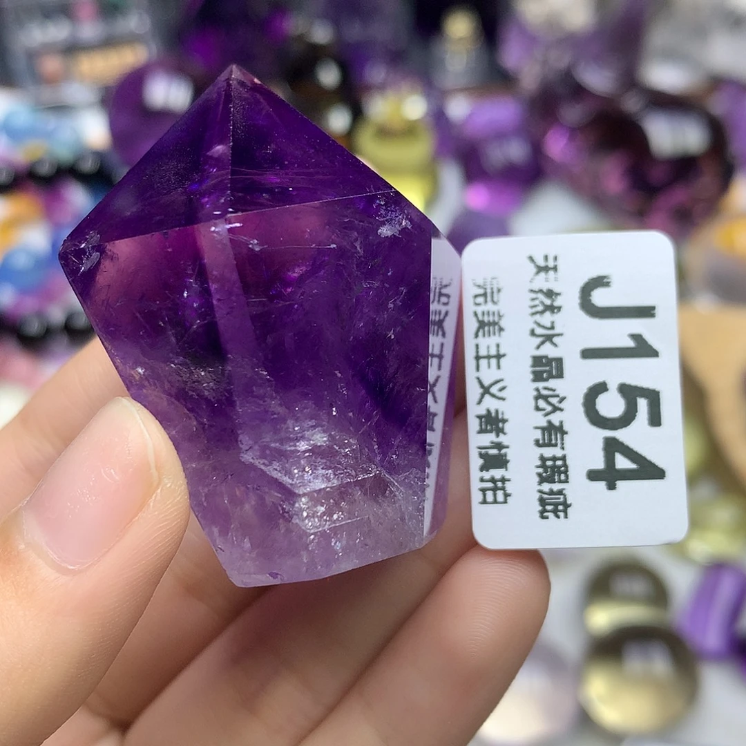 水晶珠宝半成品未镶嵌摆件