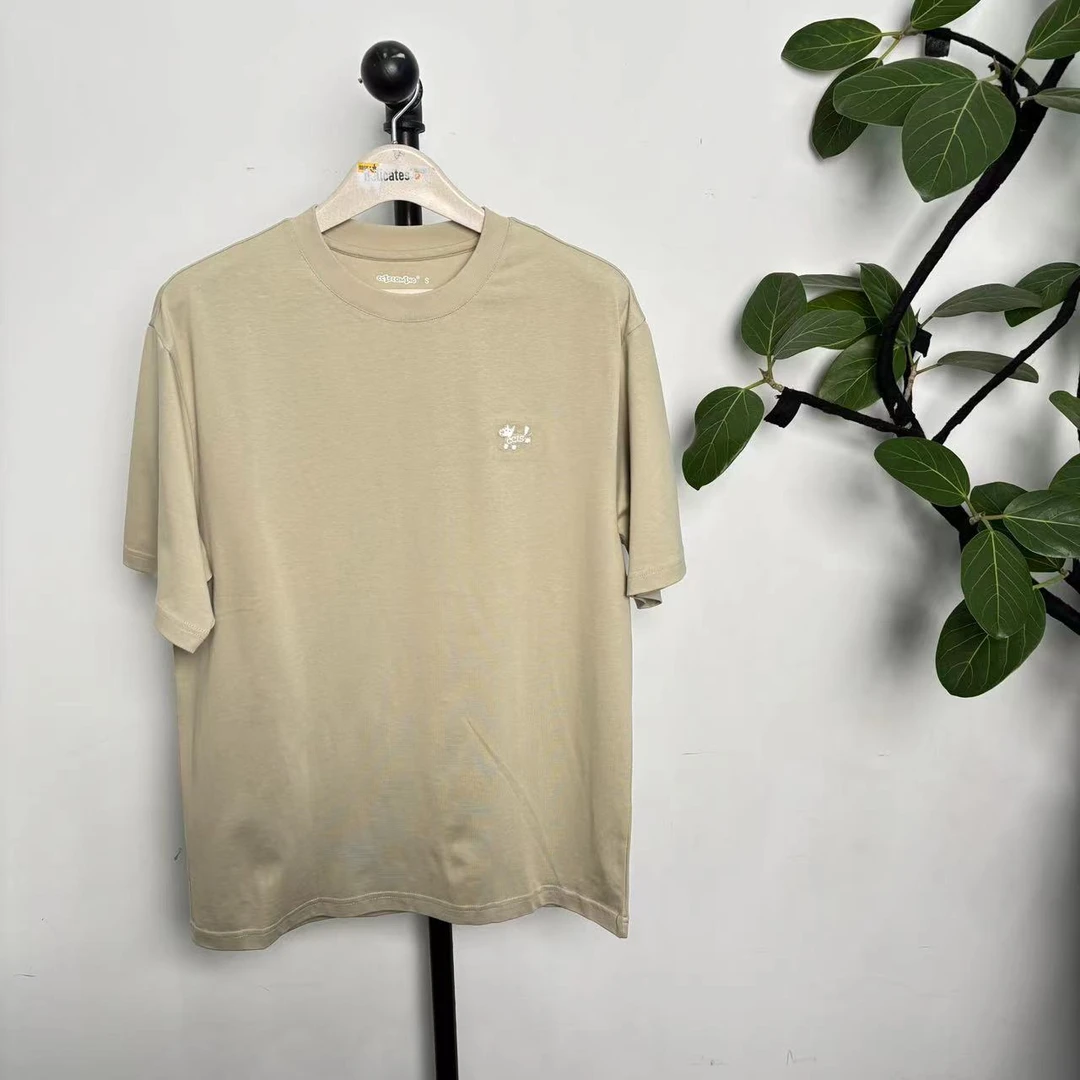 [U-9]【N】25新款情侣款休闲圆领短袖T恤 E01BG