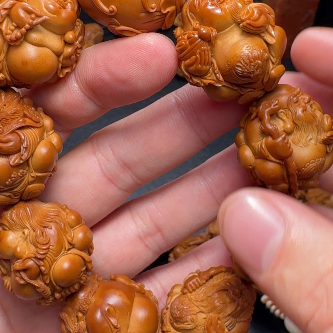 凡****橄榄核手串/手链群仙