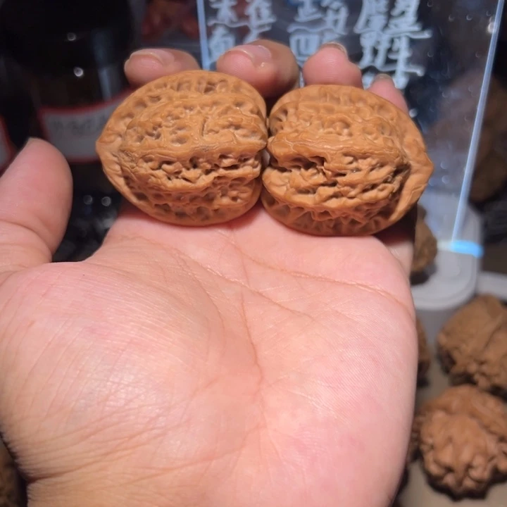 吊坠文玩核桃37佛肚油蜡皮