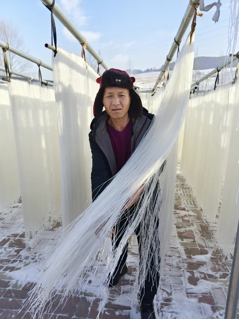东北手工土豆粉条10斤包邮