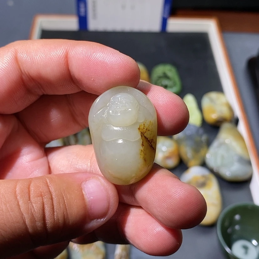 【闪购商品】和田玉颈饰未镶嵌彈**絃