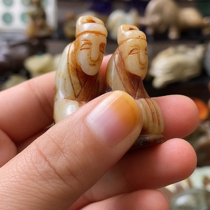 和田玉（糖玉）未镶嵌颈饰