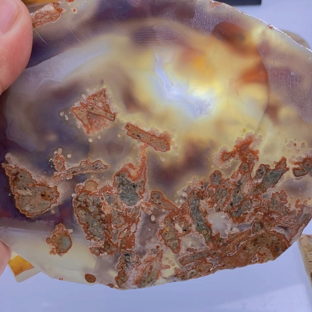 在***人玛瑙/玉髓未镶嵌吊坠(不含链)