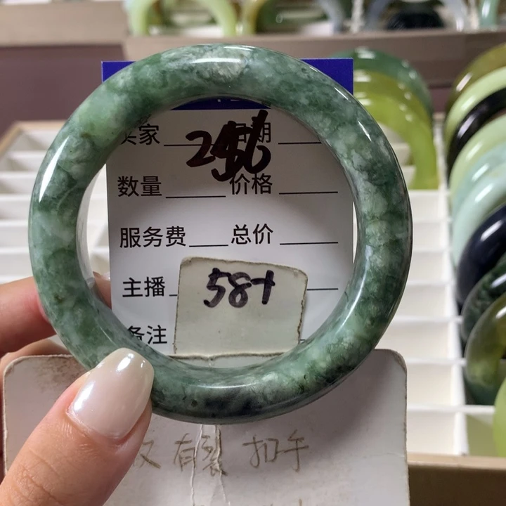 未镶嵌蛇纹石玉手镯256