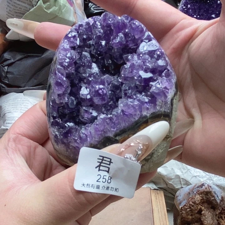 大型摆件（非配饰）紫晶未镶嵌