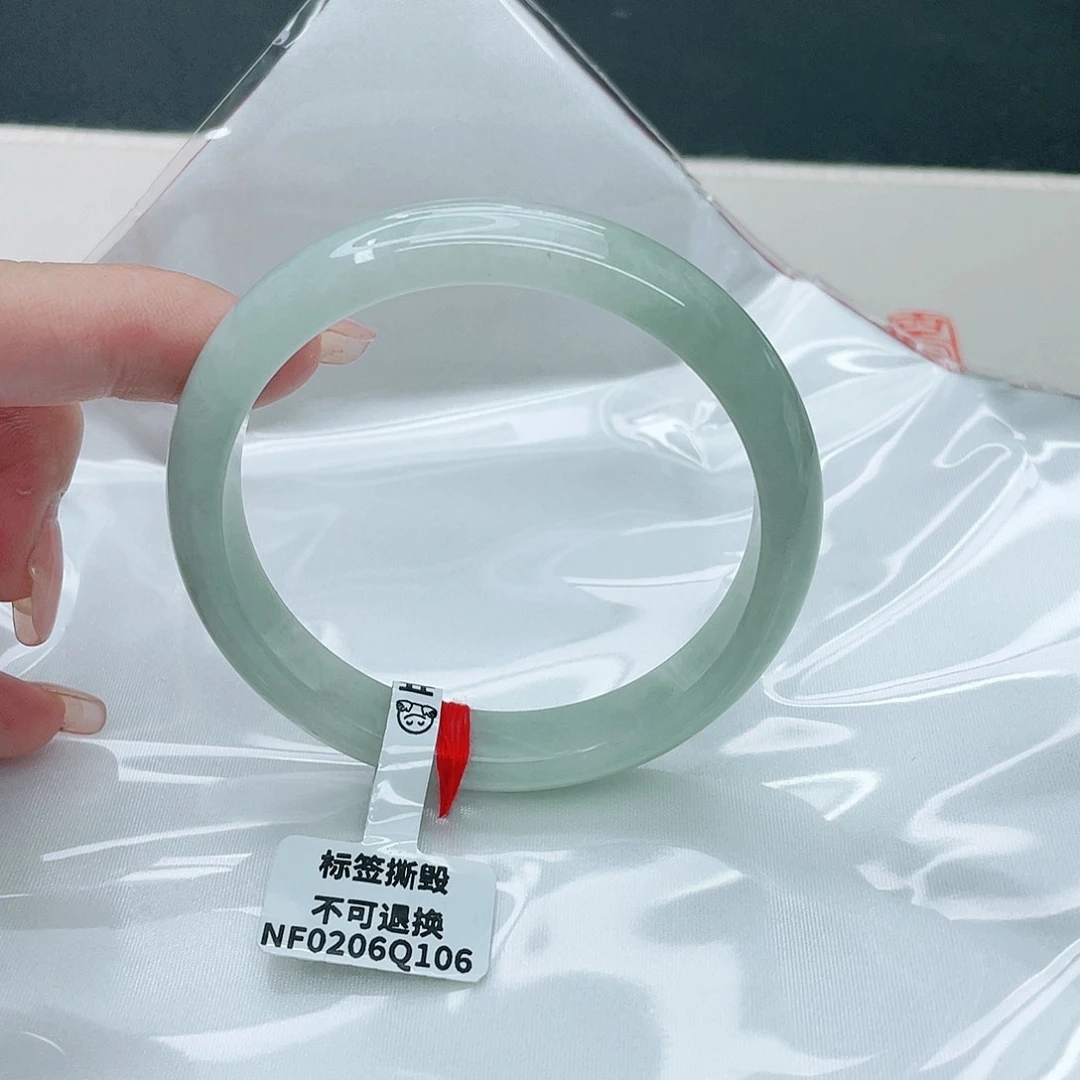 翡翠手镯未镶嵌正57.7
