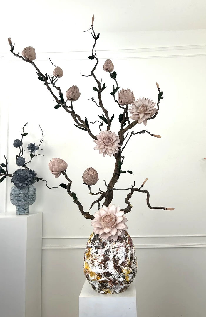 永生洋蓟，落地永生花一整套