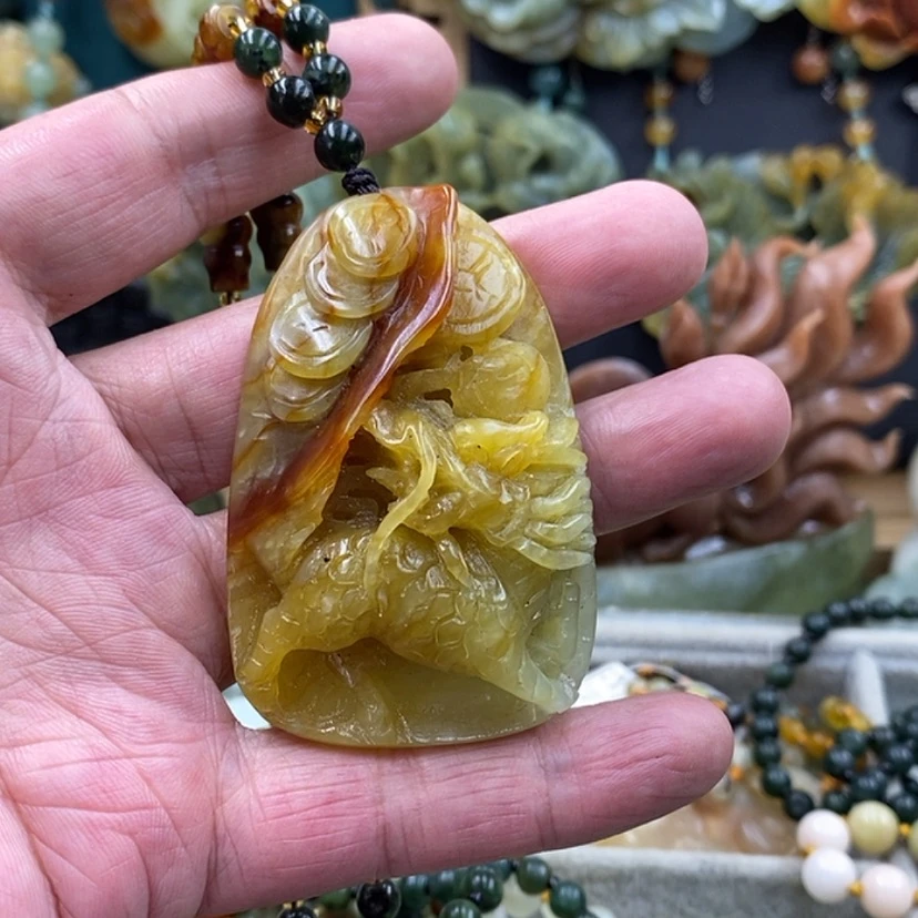 【闪购商品】未镶嵌岫玉吊坠一****8