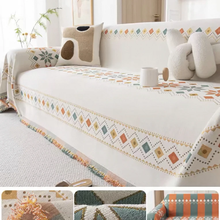 【特价波西米亚】防滑沙发巾简约加厚轻奢