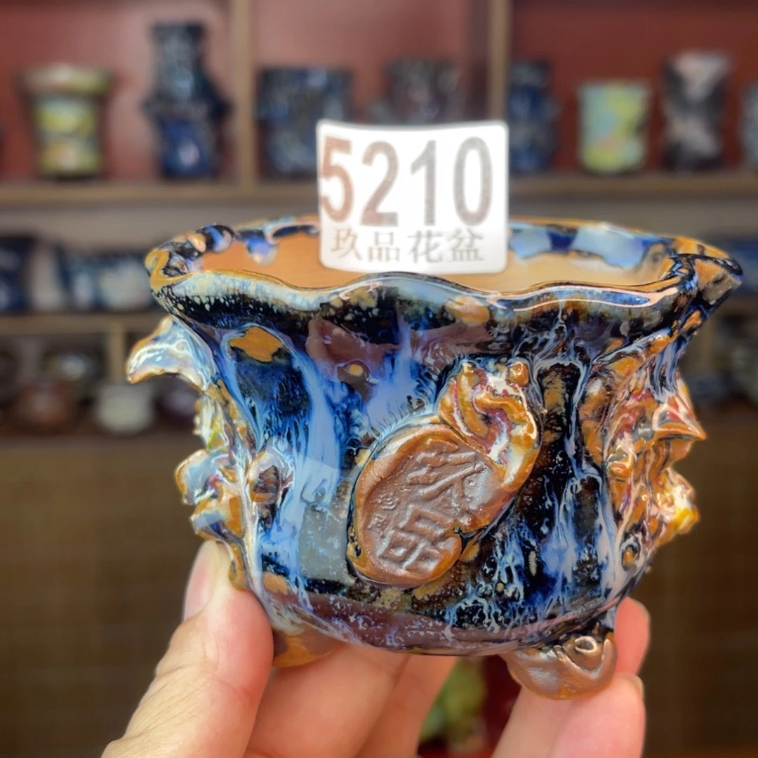 景德镇陶瓷玖品花盆