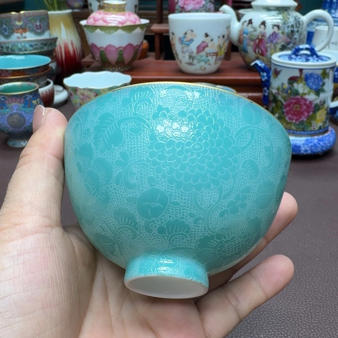 瓷片景德镇仿古手工制作精品展示