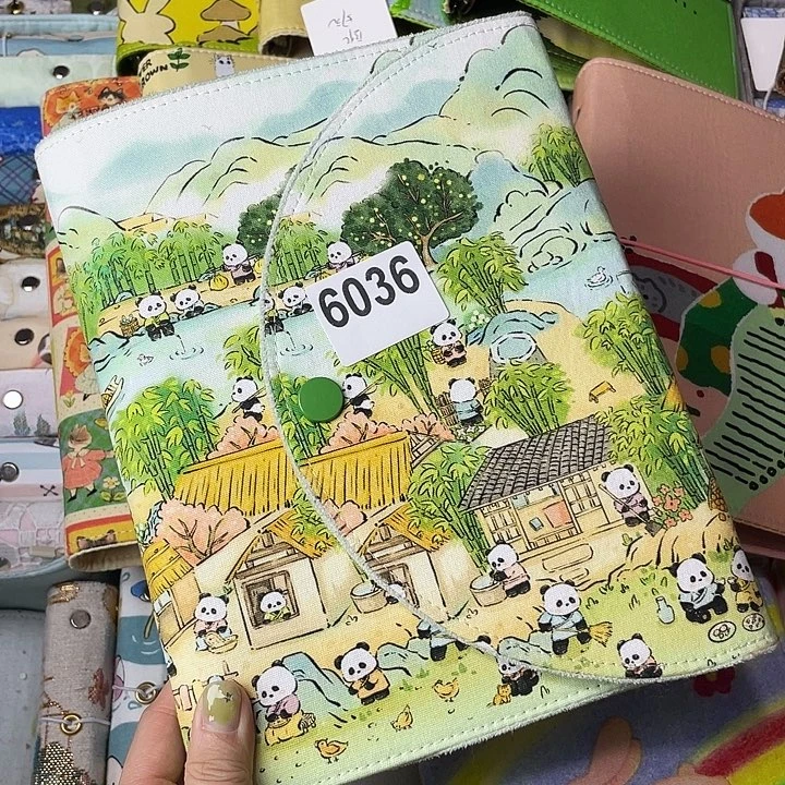织绣A5活页不送纸6036