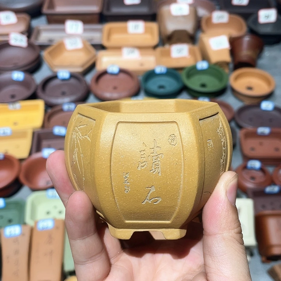 紫砂小盆6*5cmmm